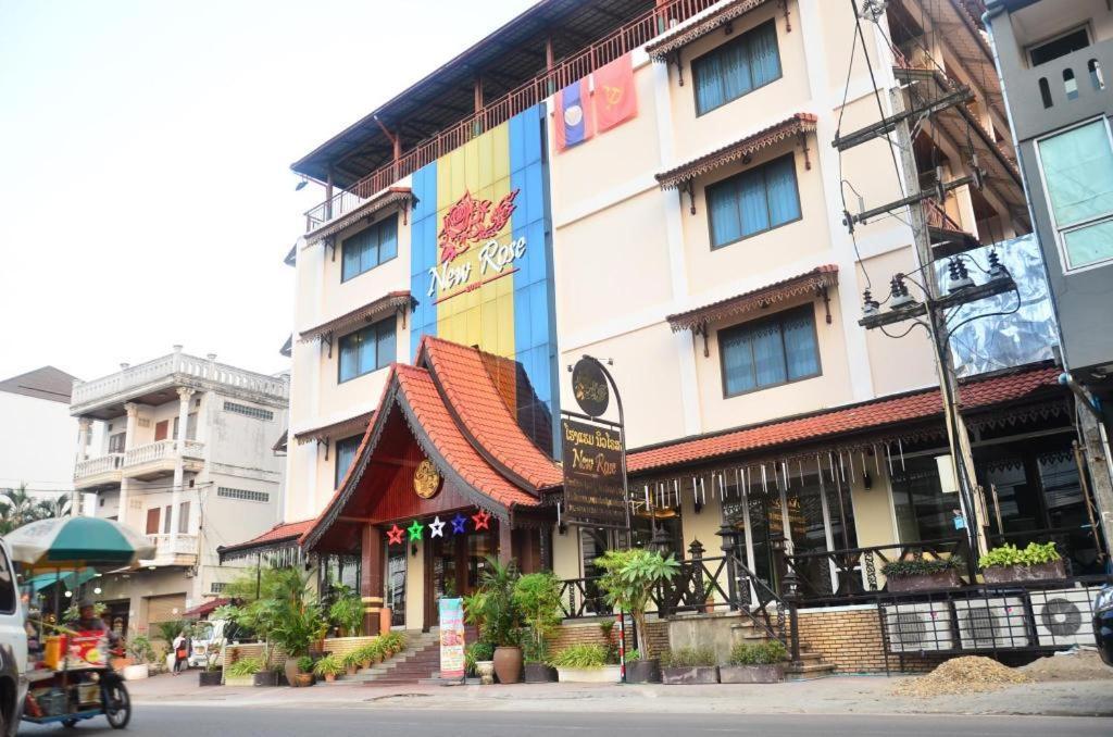 New Rose Boutique Hotel Виентиане Екстериор снимка