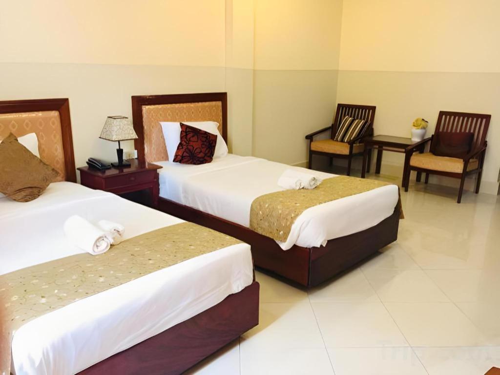 New Rose Boutique Hotel Виентиане Екстериор снимка